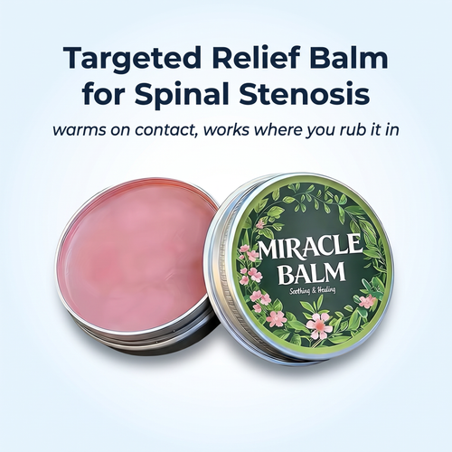 ErgoPoise Miracle Balm, targeted relief balm for spinal stenosis